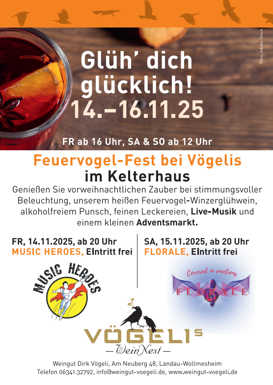 Feuervogel-Fest bei Vögelis
