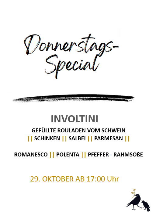 Donnerstags-Special