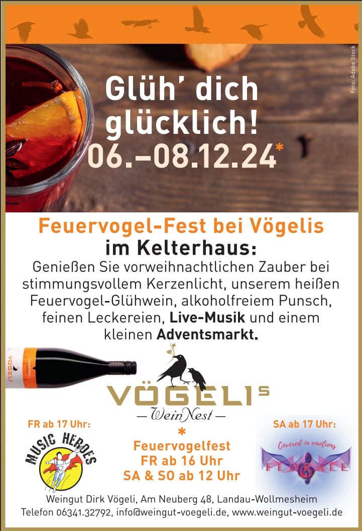 Feuervogel-Fest bei Vögelis